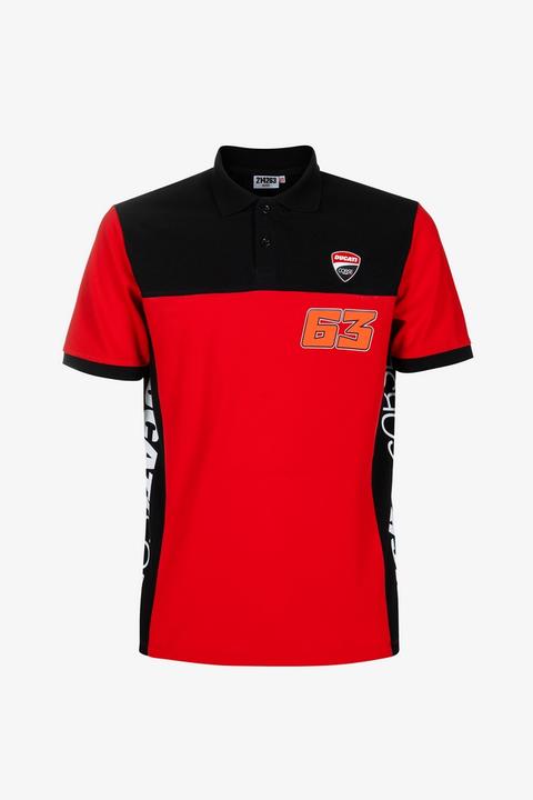 Produktbild VR46 Polo 24 Dual Ducati Bagnaia Red (XL)