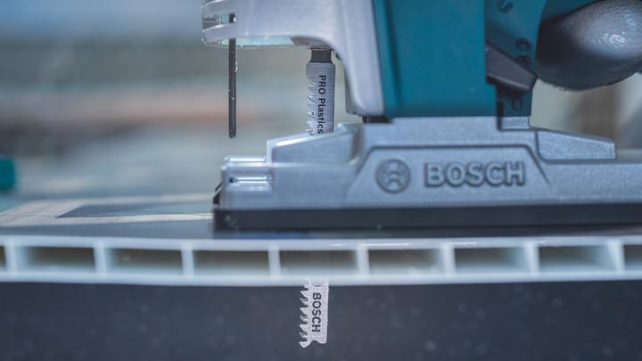 Actual product image Bosch Professional Zubehör PRO Plastics PVC clean T302H Jigsaw blade, 132 mm, 5 pcs.