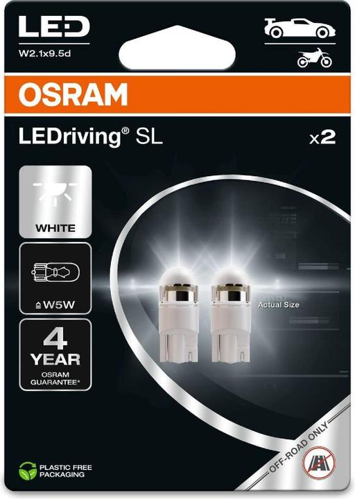 Osram Lampe de signalisation LEDriving (W5W)