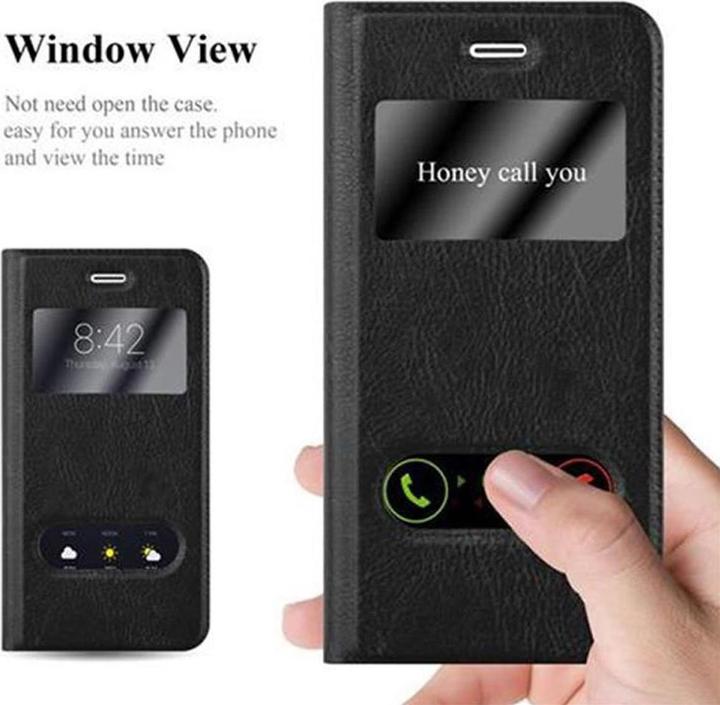 Produktbild Cadorabo Book mit View Doppelfenster Cover (Apple iPhone 6)