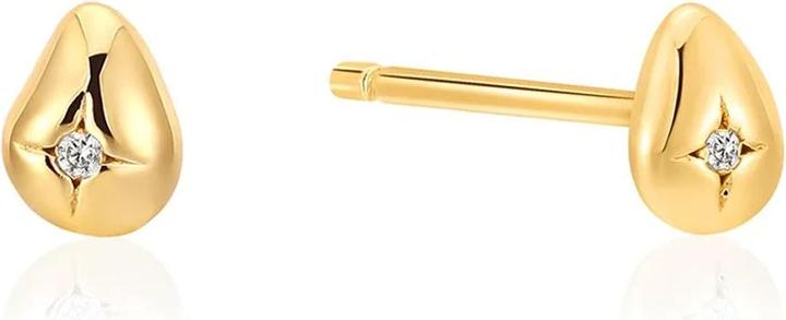 Actual product image Ania Haie Pearl Power Stud Earrings E043-05G (Plata Esterlina 925)