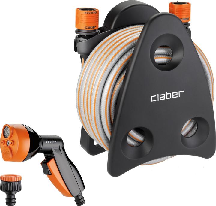 Image du produit Claber Enrouleur de tuyau portable pour balcon 10 (10 m)