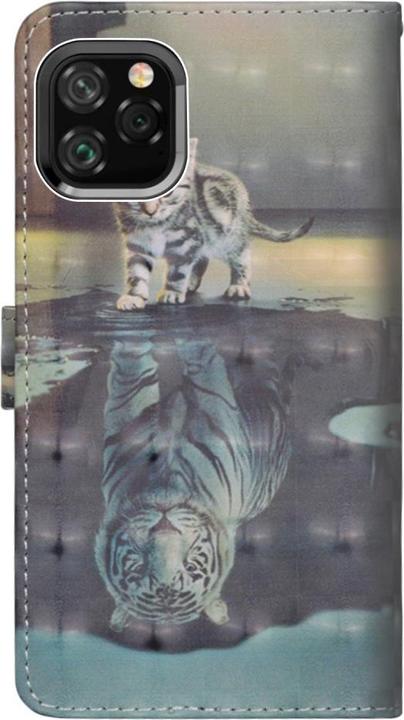 Image du produit Cover-Discount Couverture de téléphone portable en cuir effet pailleté (Apple iPhone 11)