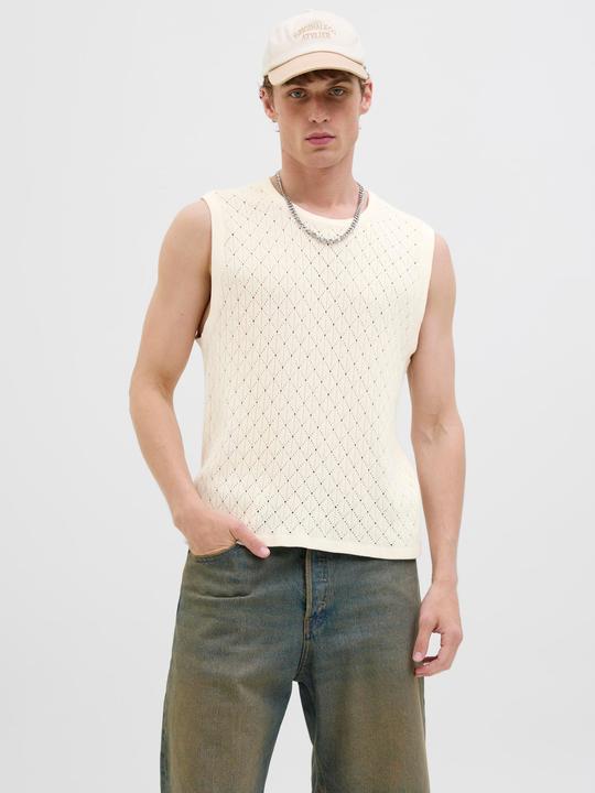 Produktbild Jack & Jones Einfarbig Gestricktes T-Shirt Gestricktes T-Shirt (XS)