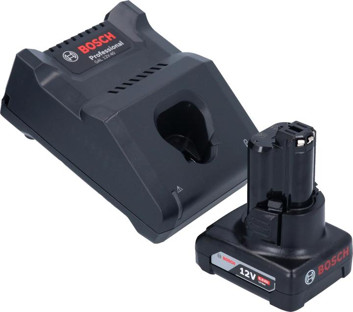 Actual product image Bosch Professional Bosch GSR 12V-30 Professional Akku Bohrschrauber 12 V 30 Nm Brushless + 1x Akku 6,0 Ah + Ladegerät (Rechargeable battery operated)