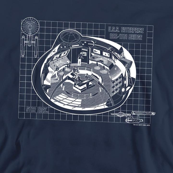Actual product image Unisex Adult Bridge Print Sweatshirt (S)