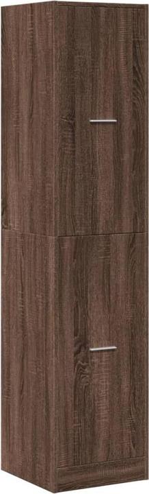 Image du produit VidaXL Armoire à pharmacie Armoire haute à tiroirs Armoire brune imitation chêne