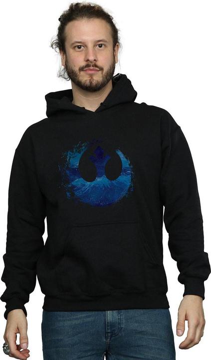 Produktbild Star Wars The Rise Of Skywalker Resistance Symbol Wave Kapuzenpullover (M)