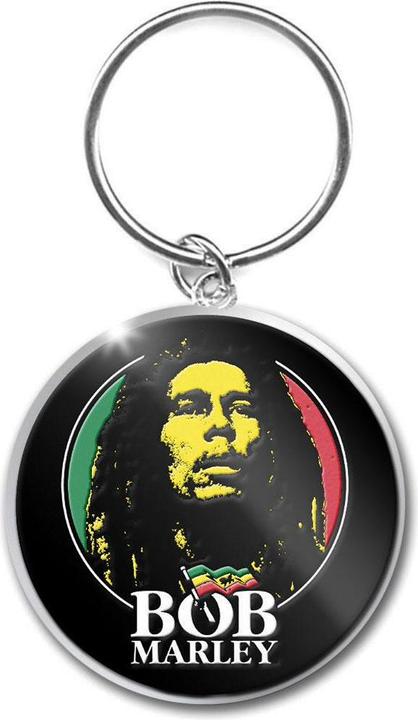 Bob Marley Logo Fotodruck Schlüsselanhänger