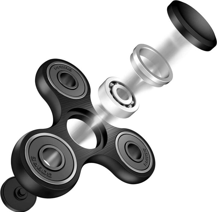 Actual product image FidgetSpinner Aluminium Fidget Hand Spinner