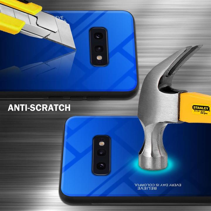 Produktbild Cadorabo TPU 2 Farben Glas Cover (Samsung Galaxy S10e)