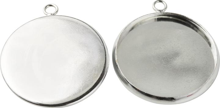 Hobby & Crafting Fun Metall-Anhänger "Rund" (Metall)