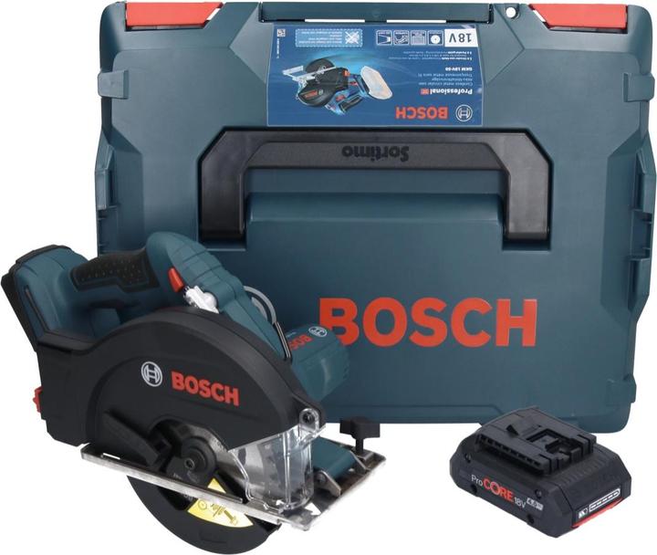 Image du produit Bosch Professional Bosch GKM 18V-50 Professional Scie circulaire portative métal sans fil 18 V 136 mm Brushless + 1x