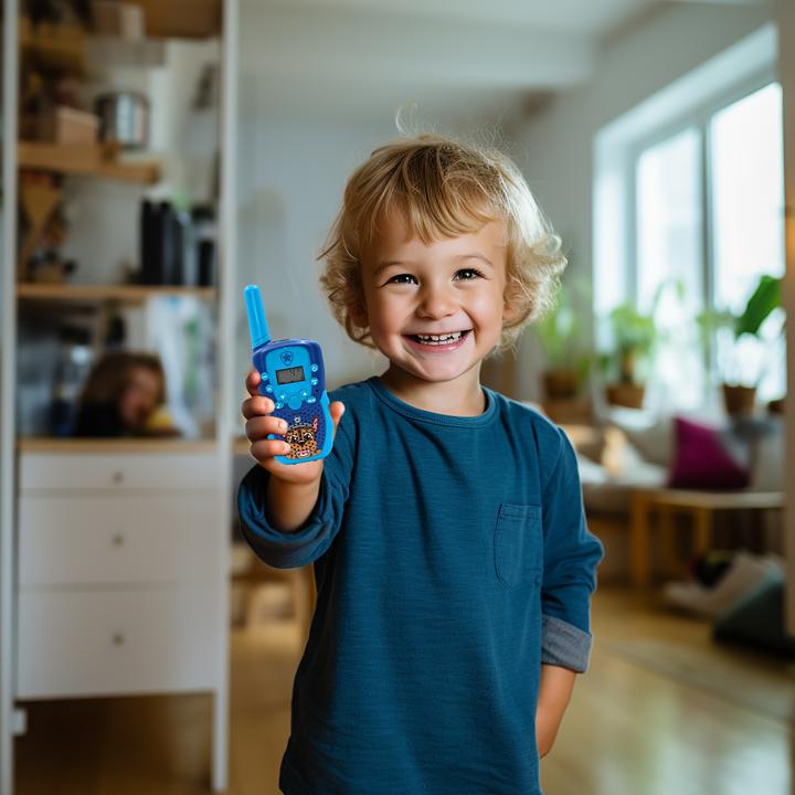 Immagine prodotto OTL Walkie-talkie per bambini con raggio d'azione di 1 km, lunga durata grazie alle potenti batterie (1 km)