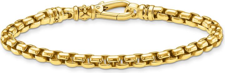 Actual product image Thomas Sabo Venezia Bracelet Gold Plated (20 cm, 925 silver)