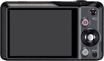Produktbild Casio Exilim EX-ZR10, 12MP, 7x Zoom, FullHD Movies, Schwarz (12.10 Mpx, 1/2,3'')