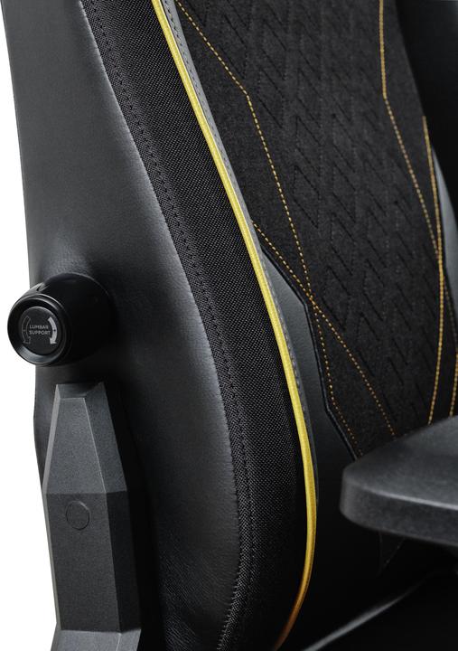 Produktbild Trust GXT 721 Ruya Pro, Universal-Gamingstuhl, 150 kg, 195 cm, Schwarz, Aluminium, Schwarz