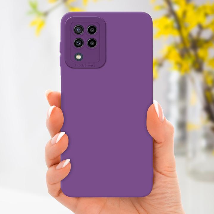Actual product image Cadorabo Case for Samsung Galaxy M22 / M32 4G in TPU Fluid LM162 Style (Samsung Galaxy M22, Samsung Galaxy A32)