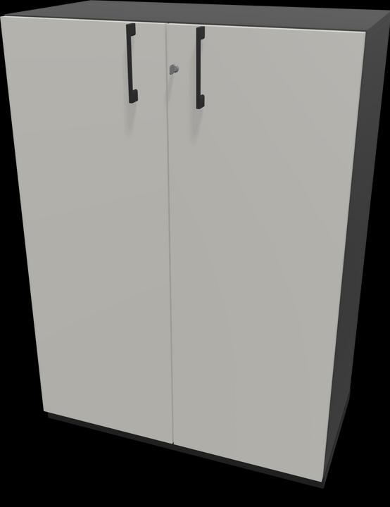 Actual product image Narbutas Choice hinged door cabinet (80 x 40 x 111.5 cm)