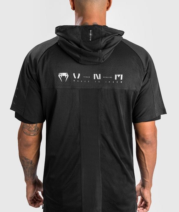 Actual product image Venum Electron 3.0 Dry Tech Jacket - Short Sleeves - Black - S (S)