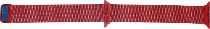 Produktbild Cover-Discount Apple Watch 42 / 44mm - Milanaise Edelstahl Armband rot (42 mm, 44 mm, Edelstahl)