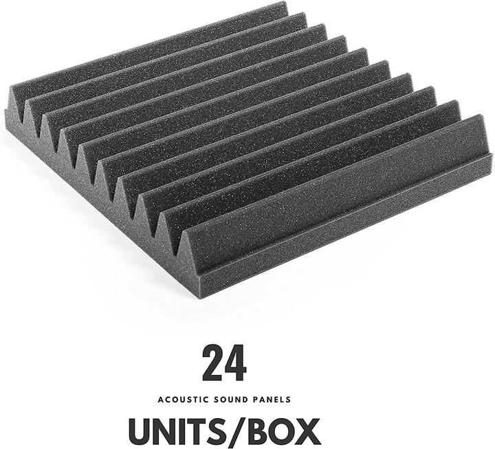 Produktbild Acouspanel Schaumstoffplatten (24 Stk.)