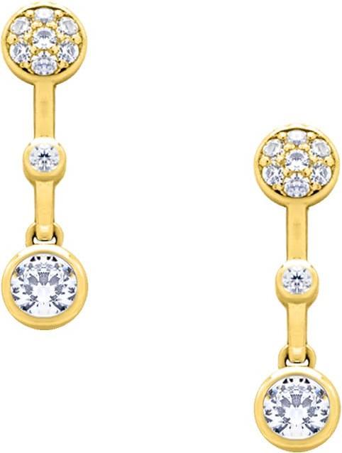 Produktbild Candy Ohrringe Joie, 925 Sterling Silber, vergoldet (925er Sterling Silber, 18k vergoldet)