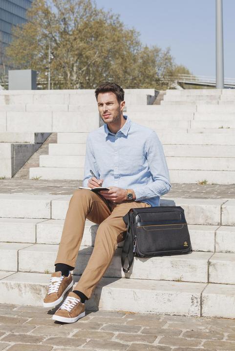 Image du produit Exacompta Sac messenger ordinateur Exactive (14) - Noir (14", Universel)