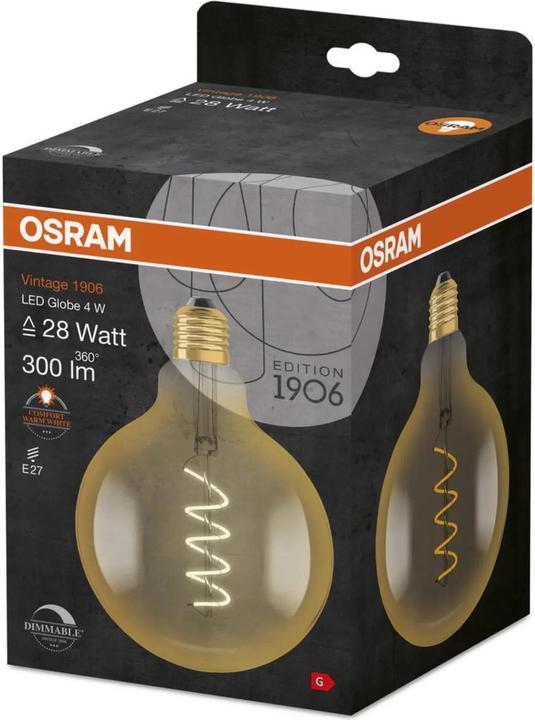 Image du produit Osram vintage 1906 (E27, 4.50 W, 250 lm, 1 x, G)
