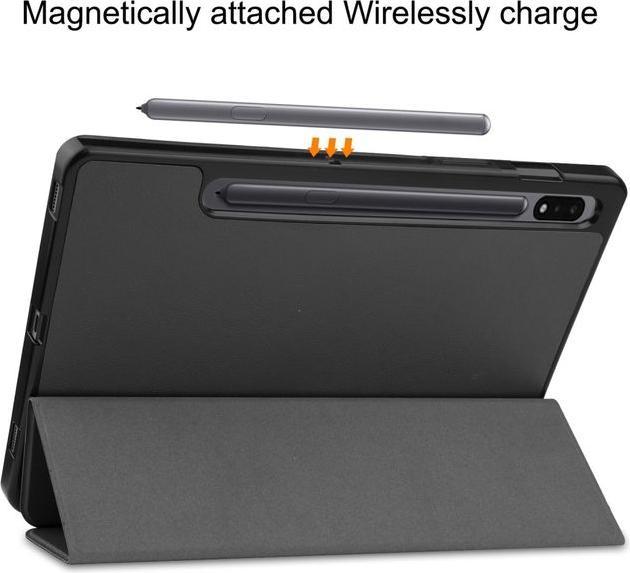 Actual product image MU Classic Triple foldable leather cover (Galaxy Tab S8)