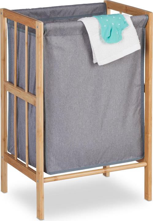 Relaxdays Panier à linge (30 l)