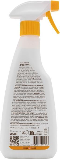 Immagine prodotto Renuwell Cura rapida dei mobili (0.50 l)
