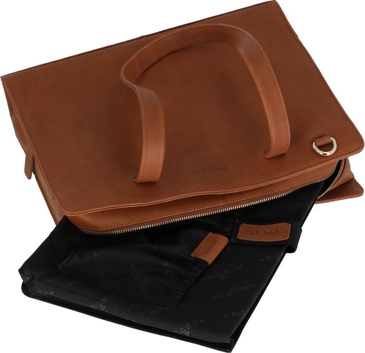 Image du produit Plevier Pharos Porte-documents en cuir 37.5 cm Compartiment pour ordinateur portable