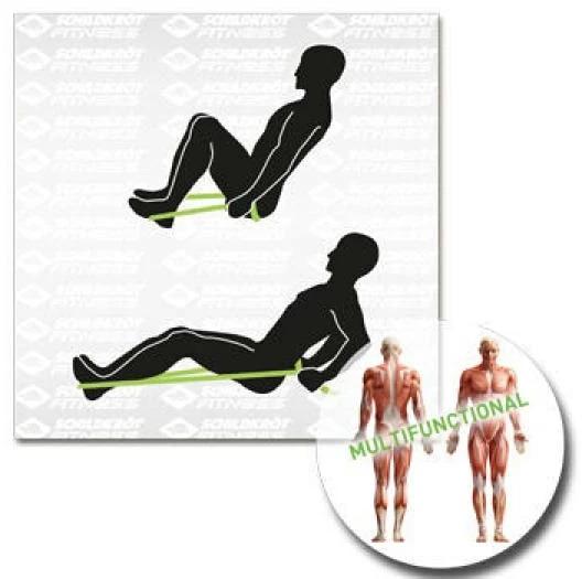 Produktbild Schildkröt Fitnessbänder (2 m, Leicht, Mittel)