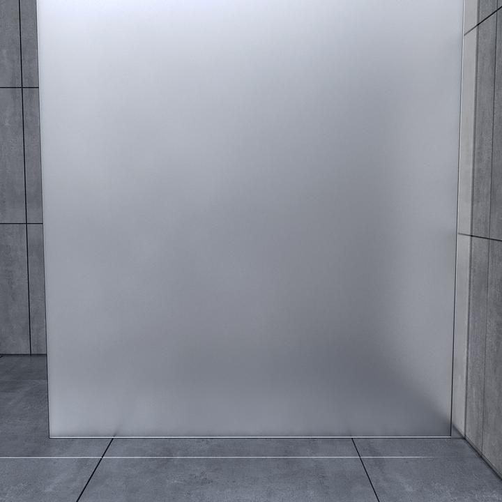 Image du produit SONNI Cabine de douche à une porte, sans cadre, praticable, verre traité NANO 100x195 cm (160 cm, 160 cm, 195 cm)