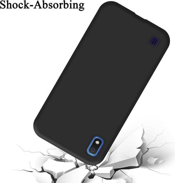 Actual product image Cadorabo TPU Liquid Silicone Case Cover (Samsung Galaxy A10, HTC One M10)