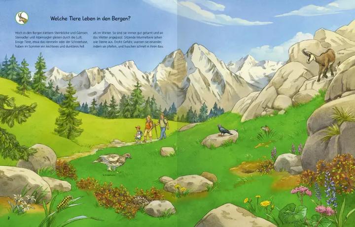 Produktbild Ravensburger Stickerheft Tiere der Welt