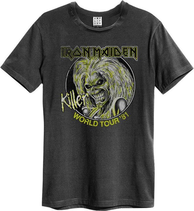 Immagine prodotto Amplified Killer World Tour '81 Maglietta Iron Maiden Adulto Unisex (3XL)
