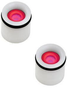 Produktbild hansgrohe HG RV NV15-pr x15 DN15 weiss/rot 93136000 weiss/rot DN15