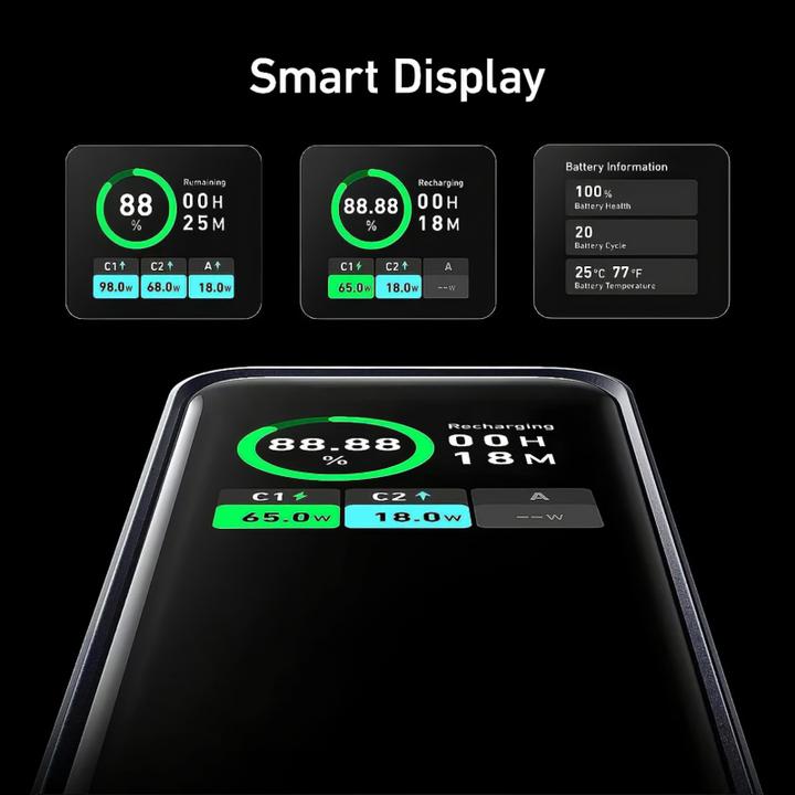 Actual product image Anker Prime (20000 mAh, 200 W, 72 Wh)