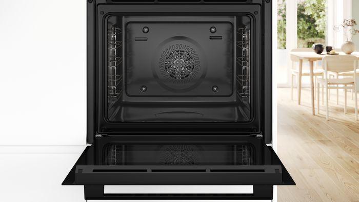Produktbild Bosch Hausgeräte Einbau-Backofen-Set, HBA510BA3 + PKE645BA2E, Einbau-Backofen, Elektro-Kochfeld, HBD230CR63