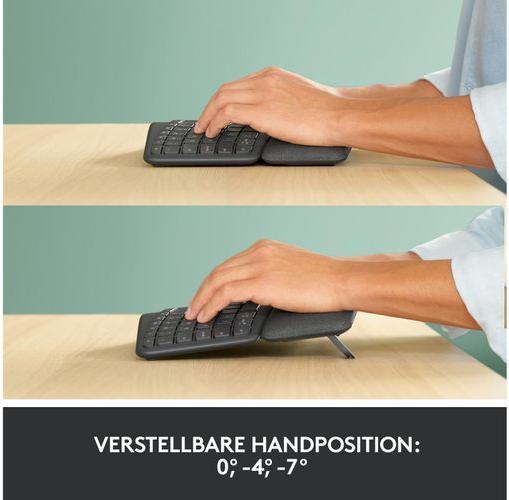 Produktbild Logitech Ergo K860 (CH, Kabellos)
