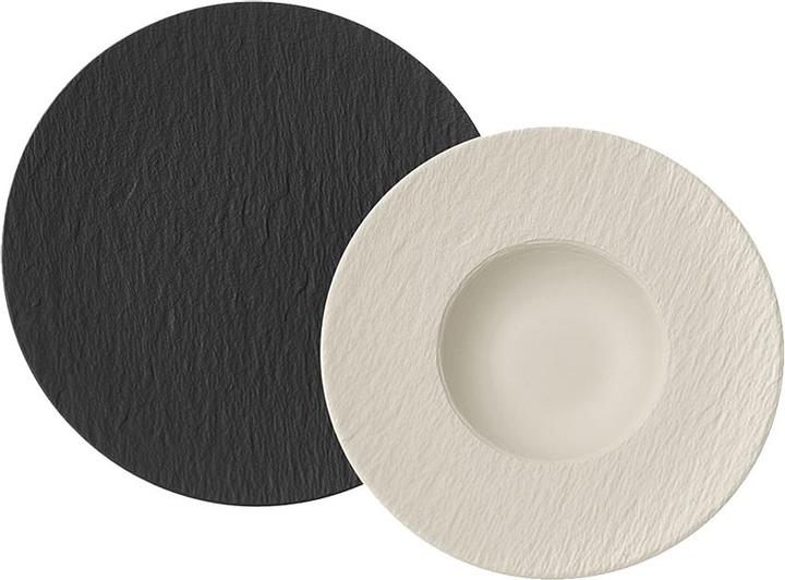 Italian Set Black & White Manufacture Rock (4 Pezzo/i)