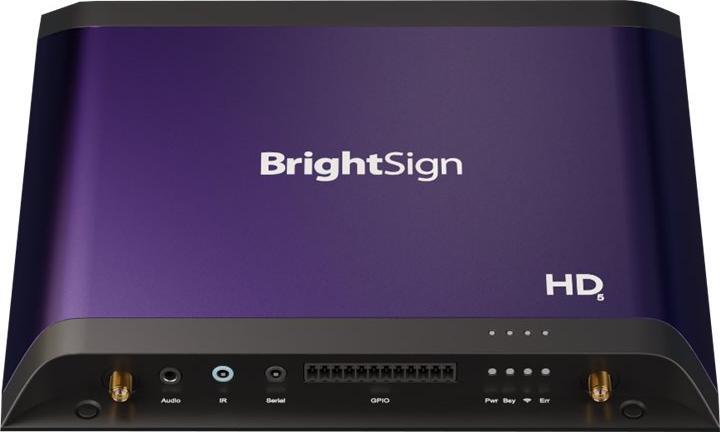 Actual product image BrightSign Expert 8k player with dual 4K HDMI outputs elite HTML PoE full open GL 5x