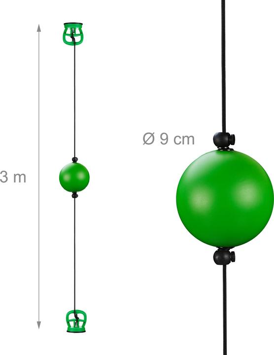 Produktbild Relaxdays Box-Reflexball (9 cm, 0.17 kg)
