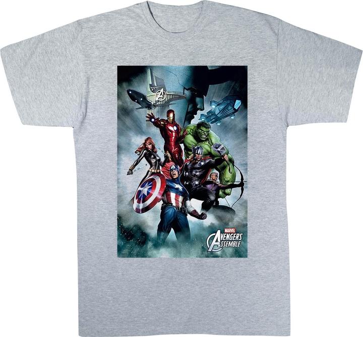 Produktbild Avengers Assemble Team Montage TShirt Jungen (152, 158)