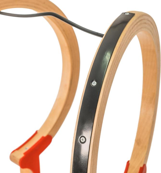 Larix Hörnerschlitten 110cm Buche TÜV/GS