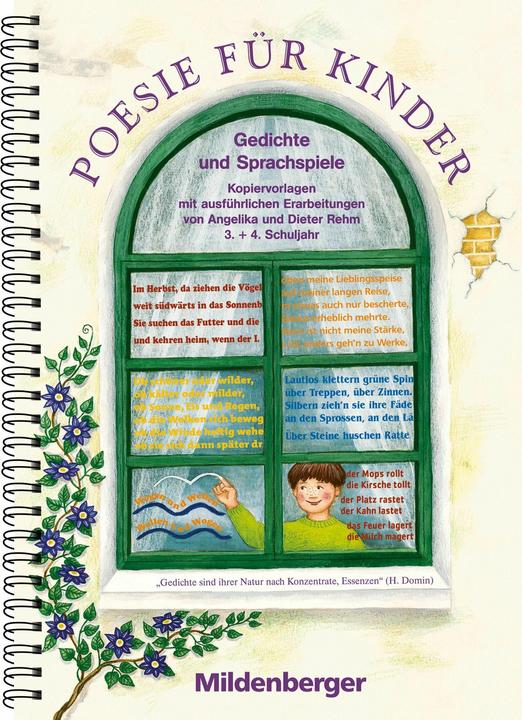 Immagine prodotto Poesie für Kinder. 3./4. Schuljahr. Gedichte und Sprachspiele (Tedesco, Angelica Rehm, 2013)