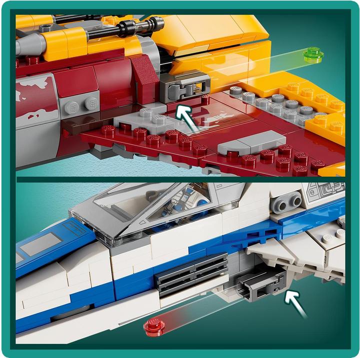 Image du produit LEGO New Republic E-Wing vs. Shin Hatis Starfighter (75364, LEGO Star Wars)