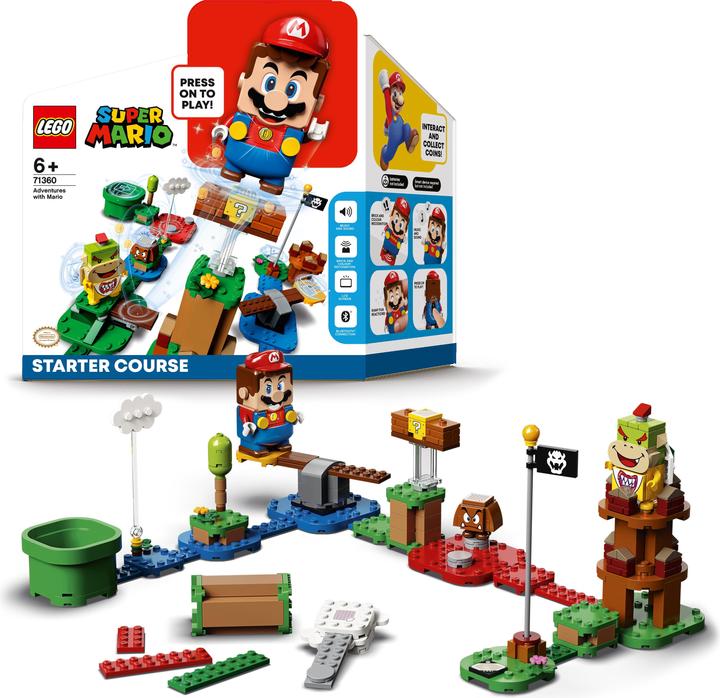 Actual product image LEGO Adventures with Mario Starter Course (71360, LEGO Super Mario, LEGO Rare Sets)